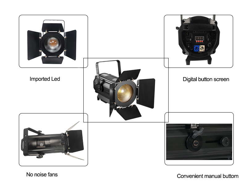 DMX LED Fresnel