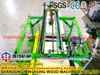 Woodwork Wide Belt Plywood Calibration Sanding Machine untuk Anti Slip Furniture Plywood