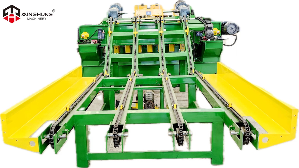 log loader untuk mesin pembuat veneer