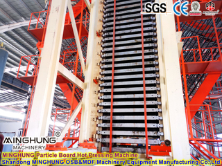 Mesin Press Panas Papan Partikel Hidraulik Multi-Lapisan dengan Bongkar & Bongkar Otomatis