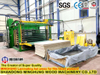 Mesin Press Panas Kayu Lapis Pelat Stainless Steel Tahan Suhu Tinggi 10 Bukaan 400 Ton 