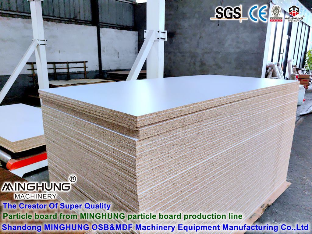 Papan partikel dari mesin Minghung China