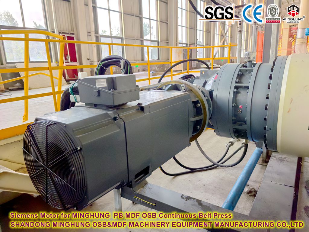 Siemens Motor untuk MINGHUNG PB MDF OSB Continuous Belt Press