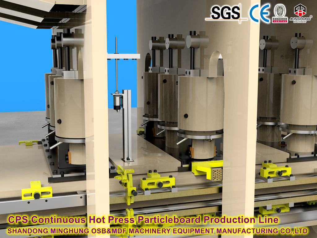 CPS Continuous Hot Press OSB Produksi Jalur