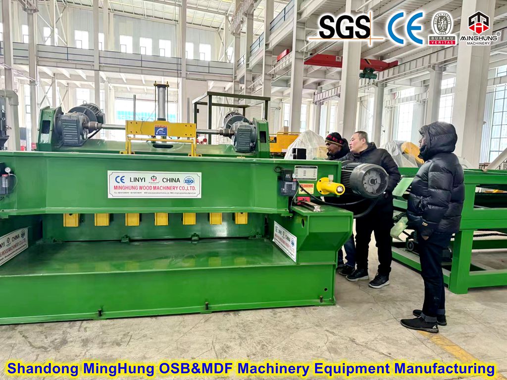 Mesin bubut veneer 2m dari Cina