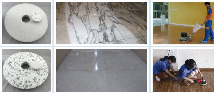 combo Melamine Foam Floor Cleaning Pads