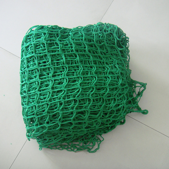 PP with UV 220gsm green color cargo net, container net,packing net