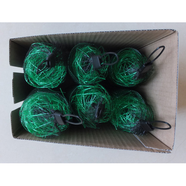 HDPE/PP 8gsm green color planting net/plant support net