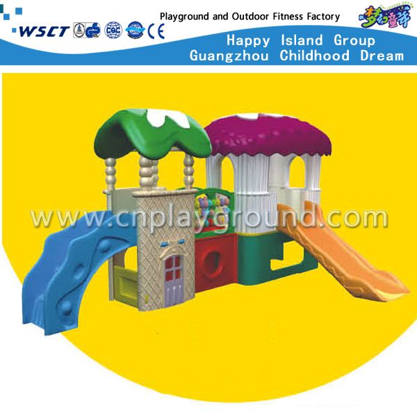 户外组合幼儿塑料玩具游乐场带滑梯 (M11-09204)