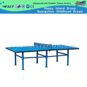 立柱式学校健身器材室外乒乓球台 (HD-13614)