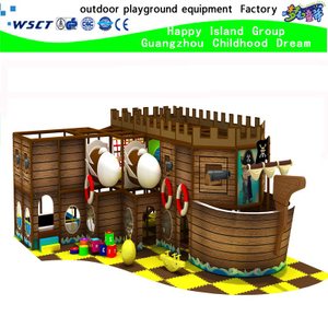 Kleiner Indoor-Piratenschiff-Abenteuerspielplatz für Kinder (H15-6006)