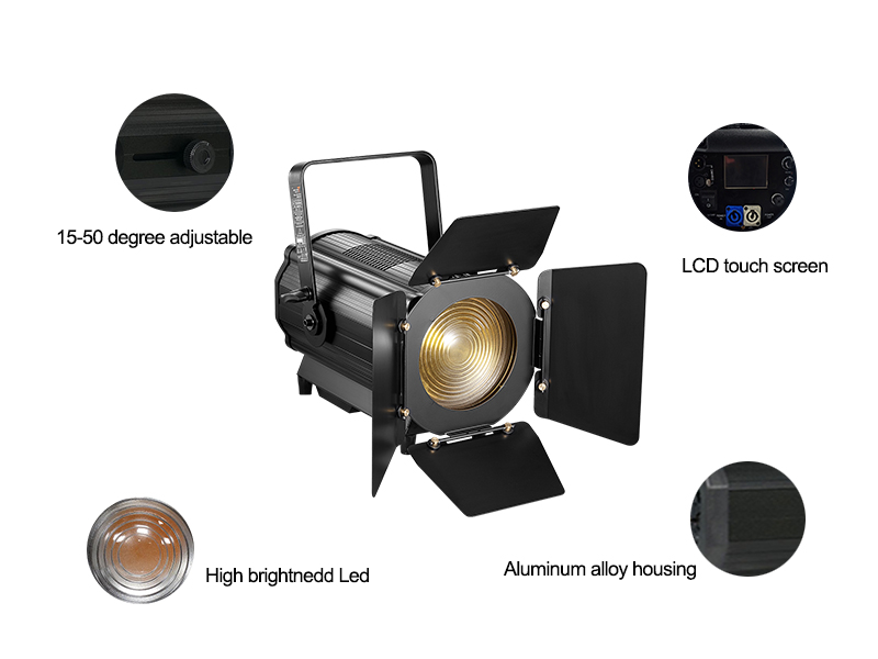 театральное освещение сцены