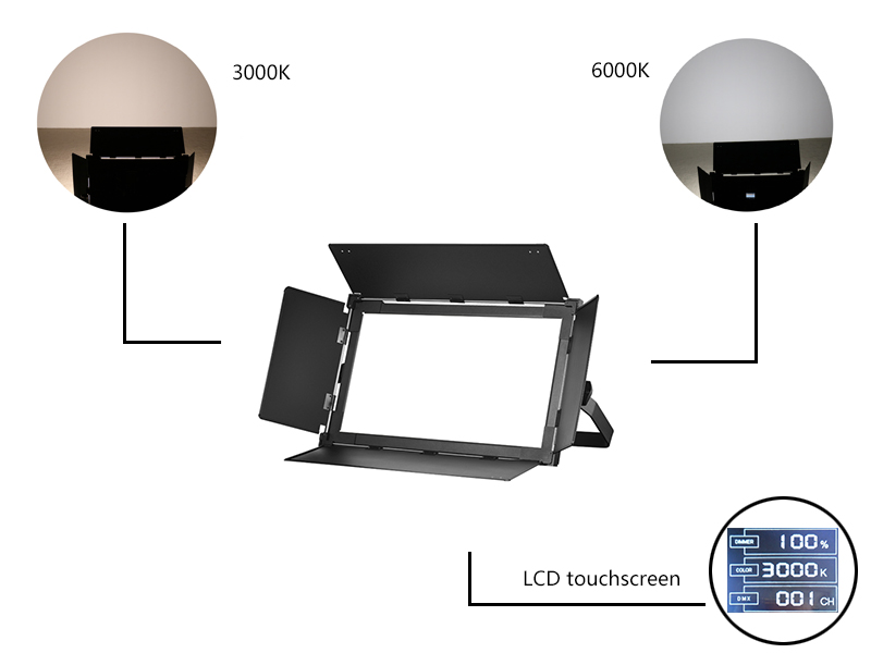 potente luz de v&iacute;deo led