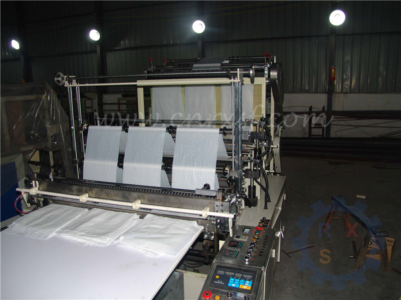 Fully automatic high-speed 6 lines bag making machine