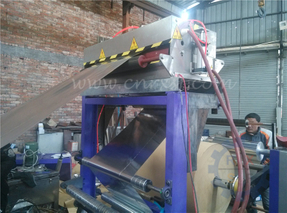 Treater double face de corona de papier d'aluminium