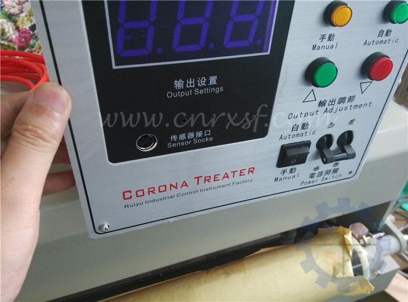 Rubber and plastics industrial corona treater