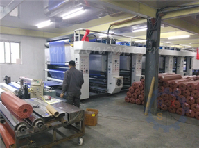 machine d'impression large de rotogravure de format de 2000mm pour le PVC