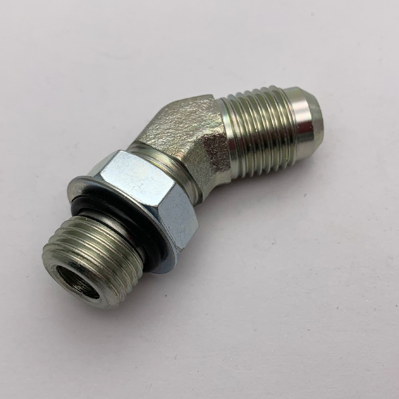 1JO4OG 45°JIC MALE 74°CONE/ SAE O RING hydraulic fitting Ruihua Hardware