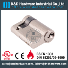 Fechadura de cilindro único para porta de alumínio de latão-DDLC010