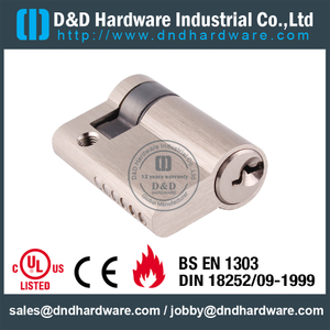 黄铜铝门单缸锁-DDLC010