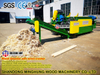 Wood Log Debarker dengan Chipper untuk Plywood Veneer