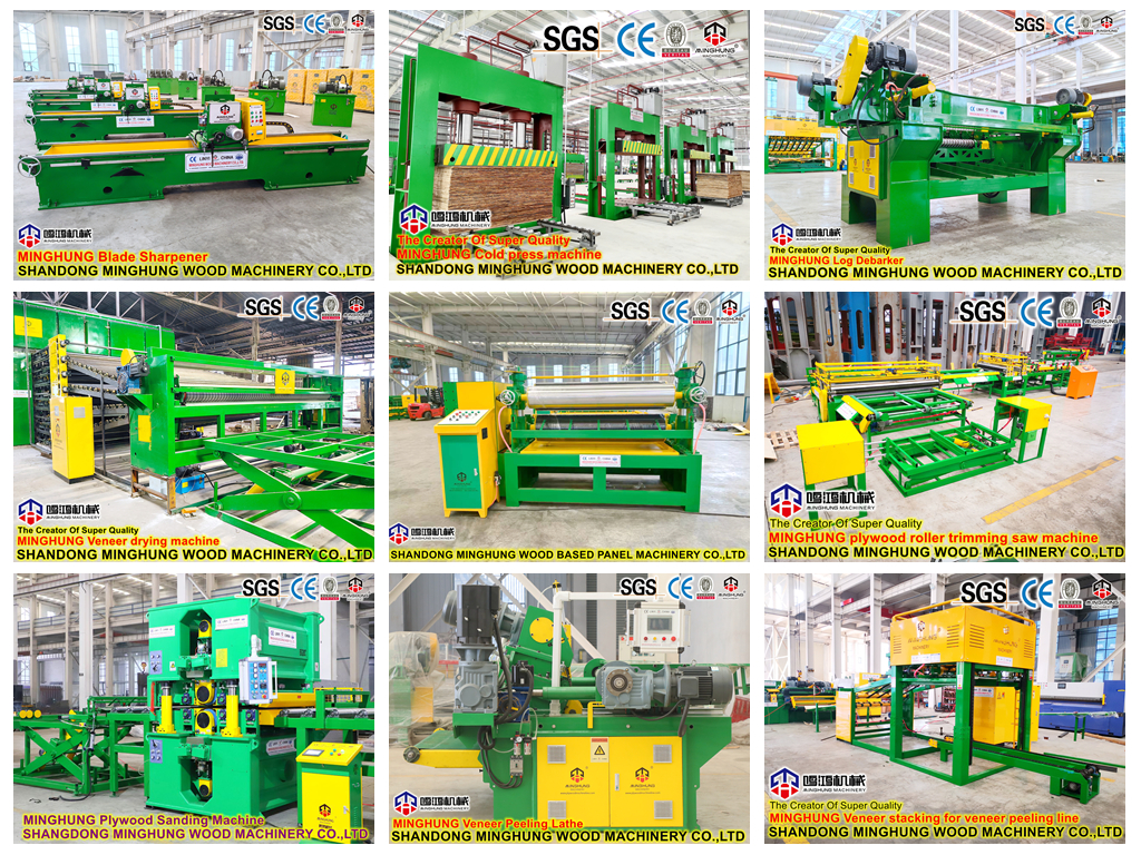 Jalur produksi kayu lapis