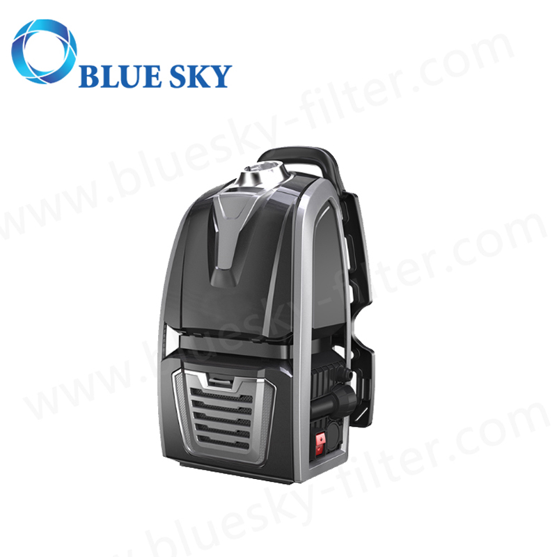 Aspiradora de mochila Jb61 con filtro HEPA de gran potencia en bolsas con capacidad de 5 depósitos de polvo personalizados con función de soplado