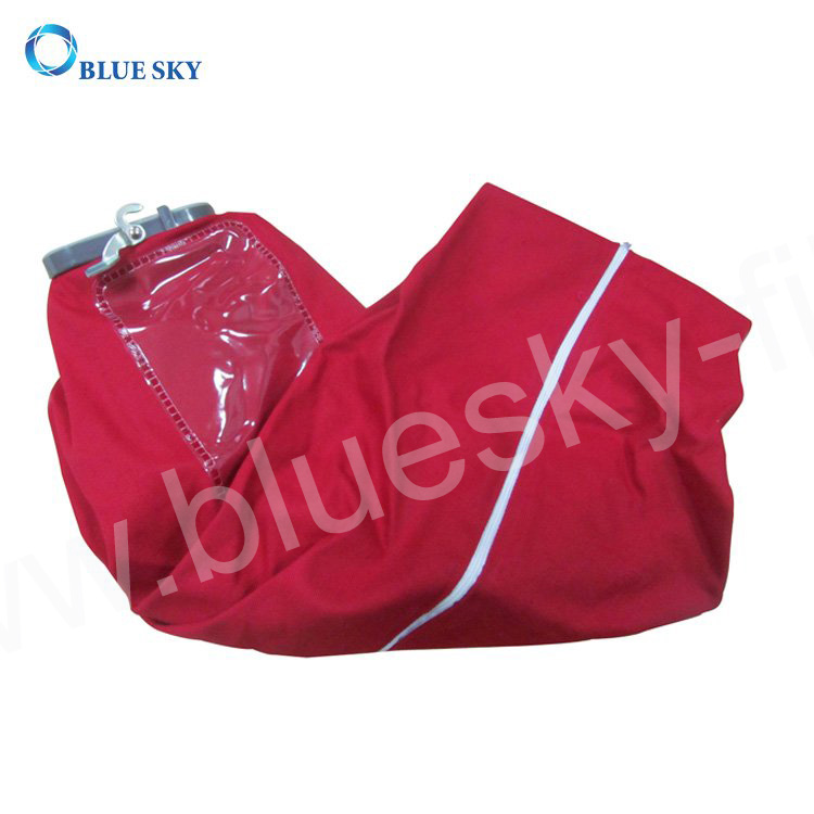 Bolsa de polvo de tela roja con cremallera para aspiradoras Eureka Sanitaire SC600 SC800