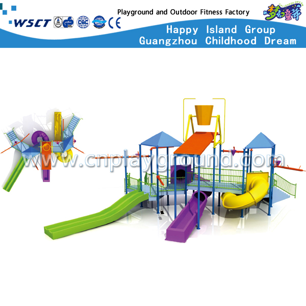 Wasserrutsche-Ausrüstung Kinderspielstrukturen (HD-6703)
