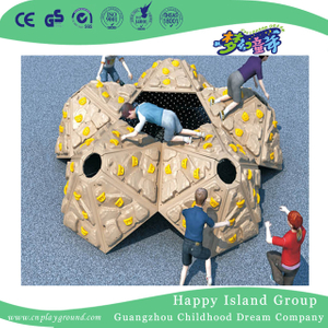 Outdoor Plastic Mound Feature Kletterwand für Kinder (HF-19101)