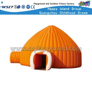 高品质儿童户外黄色充气帐篷 (HD-9701)