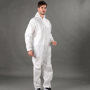 Disposable microporous coverall antistic