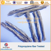 twist hybrid pp polipropileno Fibra de macrofibra