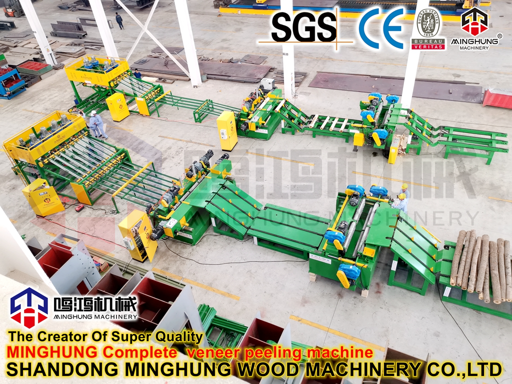 mesin pengupas veneer otomatis e