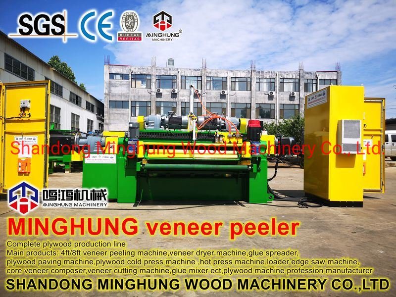 Mesin Pertukangan Kayu Spindleless Log Peeling Machine