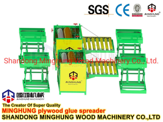 Mesin Pelapis Penyebaran Veneer Kayu Lapis untuk Panel MDF OSB LVL
