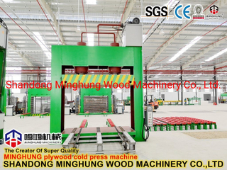 500t Plywood Cold Press untuk Woodworking Plywood Veneer