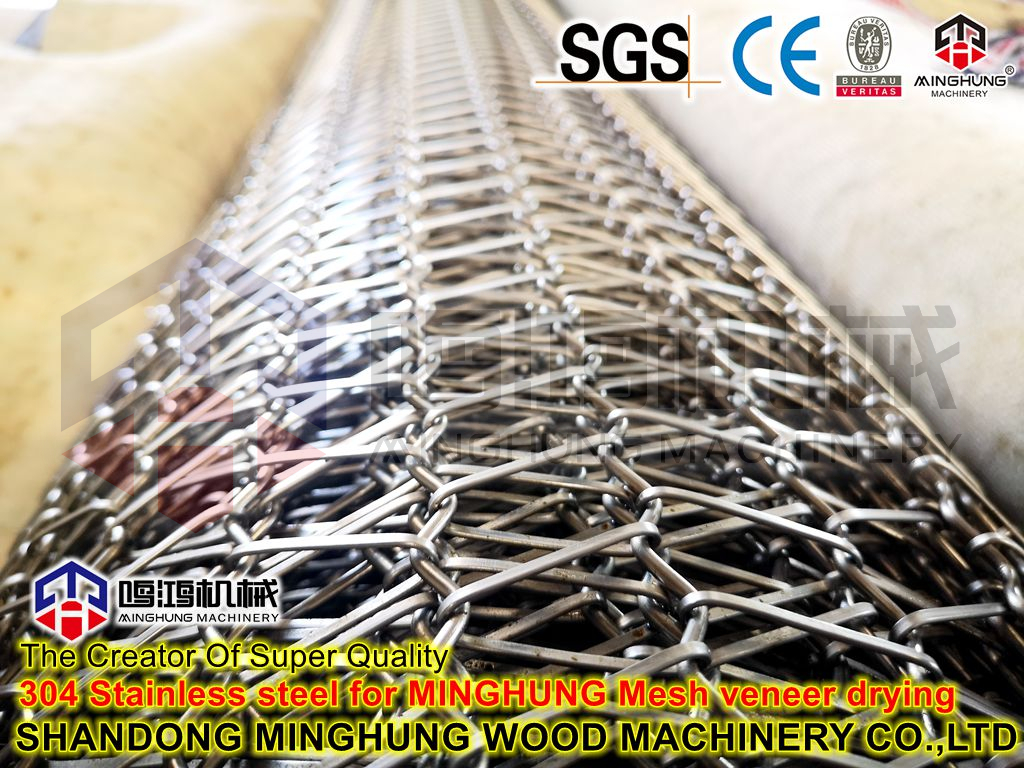 301 stainless steel untuk pengeringan veneer mesh