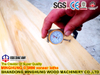 Mesin Bubut Pengupas Veneer Spindel Hidraulik 8 Kaki untuk Kayu dengan Kekerasan Tinggi