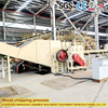 Ukuran yang dapat disesuaikan OSB Produksi Ketebalan 9/18/22mm output harian 1000m³