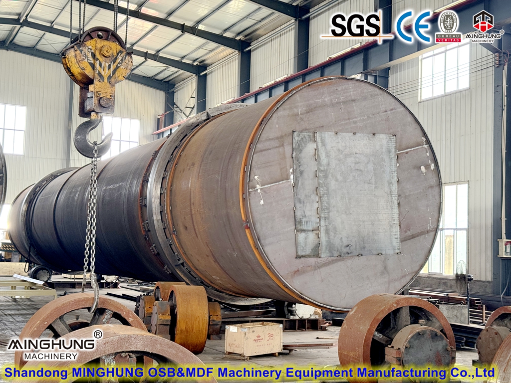 pengering drum putar untuk untaian keripik