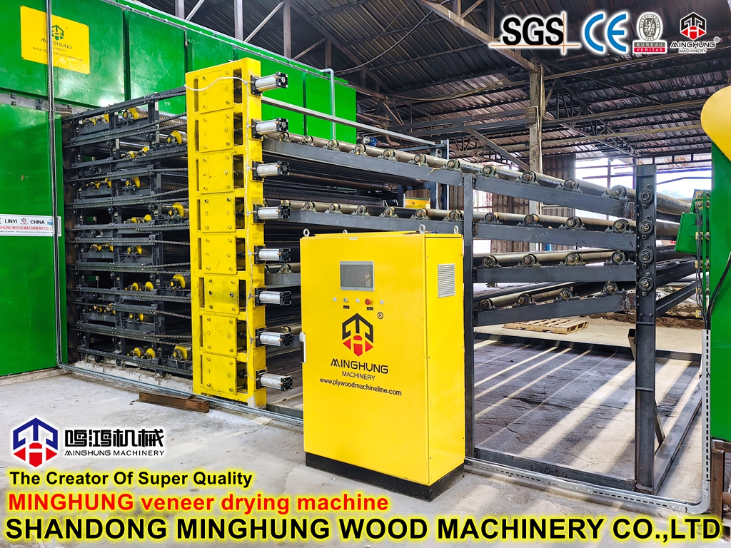 Машина для сушки шпона Машина для сушки шпона