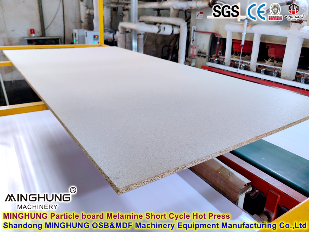 Lini Produksi Papan Partikel Melamin