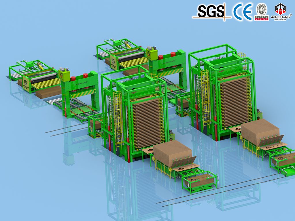 Mesin Pembuat Kayu Lapis Panel Berbasis Kayu Dari Pabrik Profesional Cina