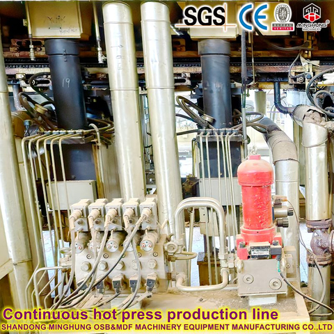 Papan Untai Berorientasi Continuous Flat Hot Press 