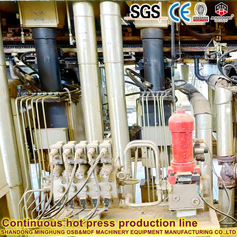 Papan Untai Berorientasi Continuous Flat Hot Press 