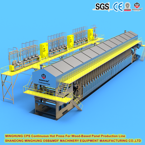 Precision Medium Density Fiberboard Continuous Press 