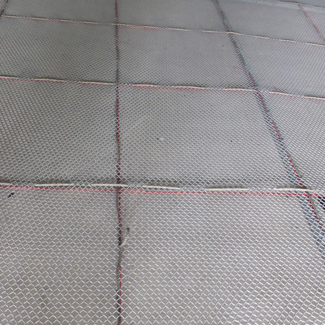 HDPE 330gsm grey color small mesh safety net