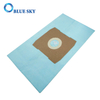 Bolsas de papel de filtro de polvo azul para aspiradora Daewoo RC105