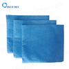 用于斯坦利的可重复使用的蓝色布干尘过滤器袋25-1217 1-5加仑湿润/干燥真空吸尘器